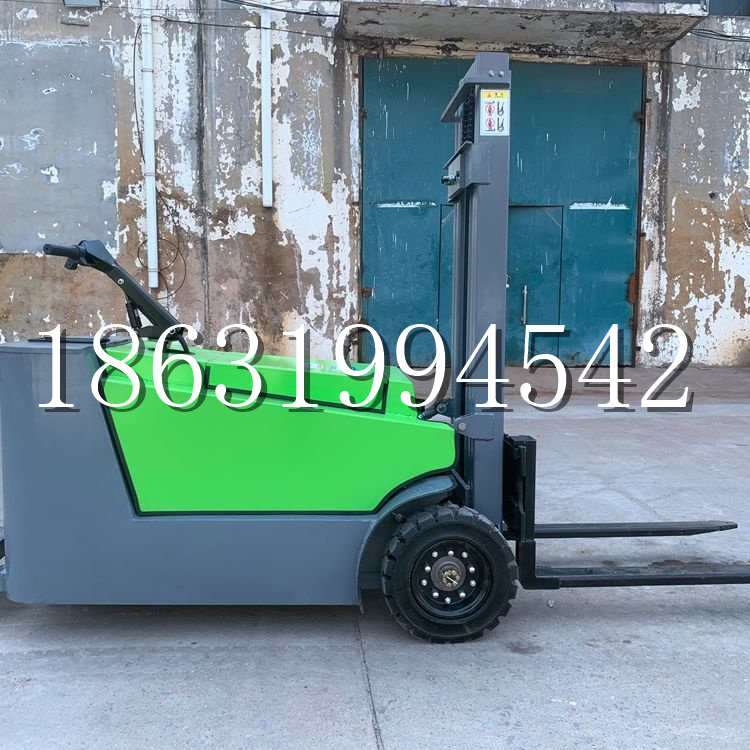 攸县小型电动叉车1吨2吨步行站驾式电瓶堆高充电装卸车液压升降车铲车